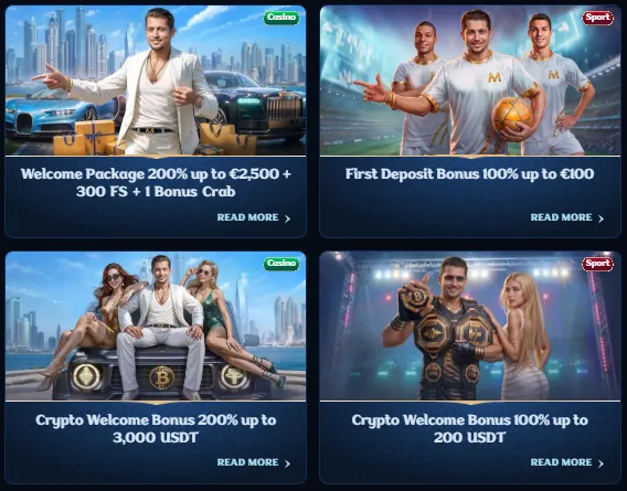 taroom casino welcome bonuses